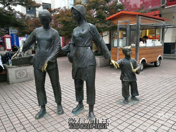 銅雕人物雕塑