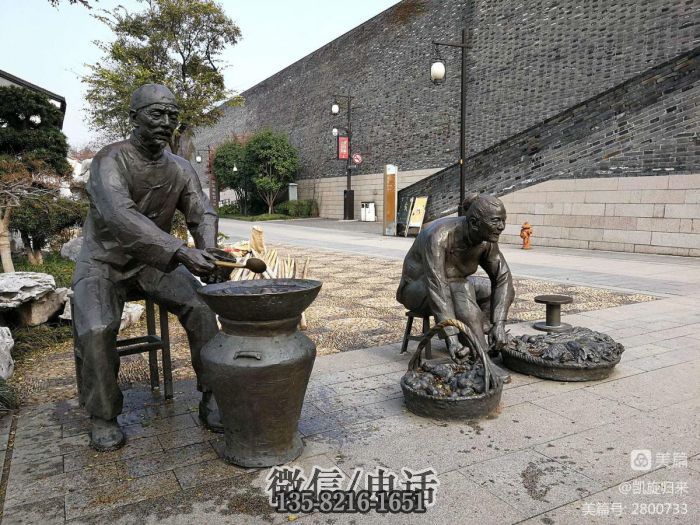 人物雕塑實拍圖