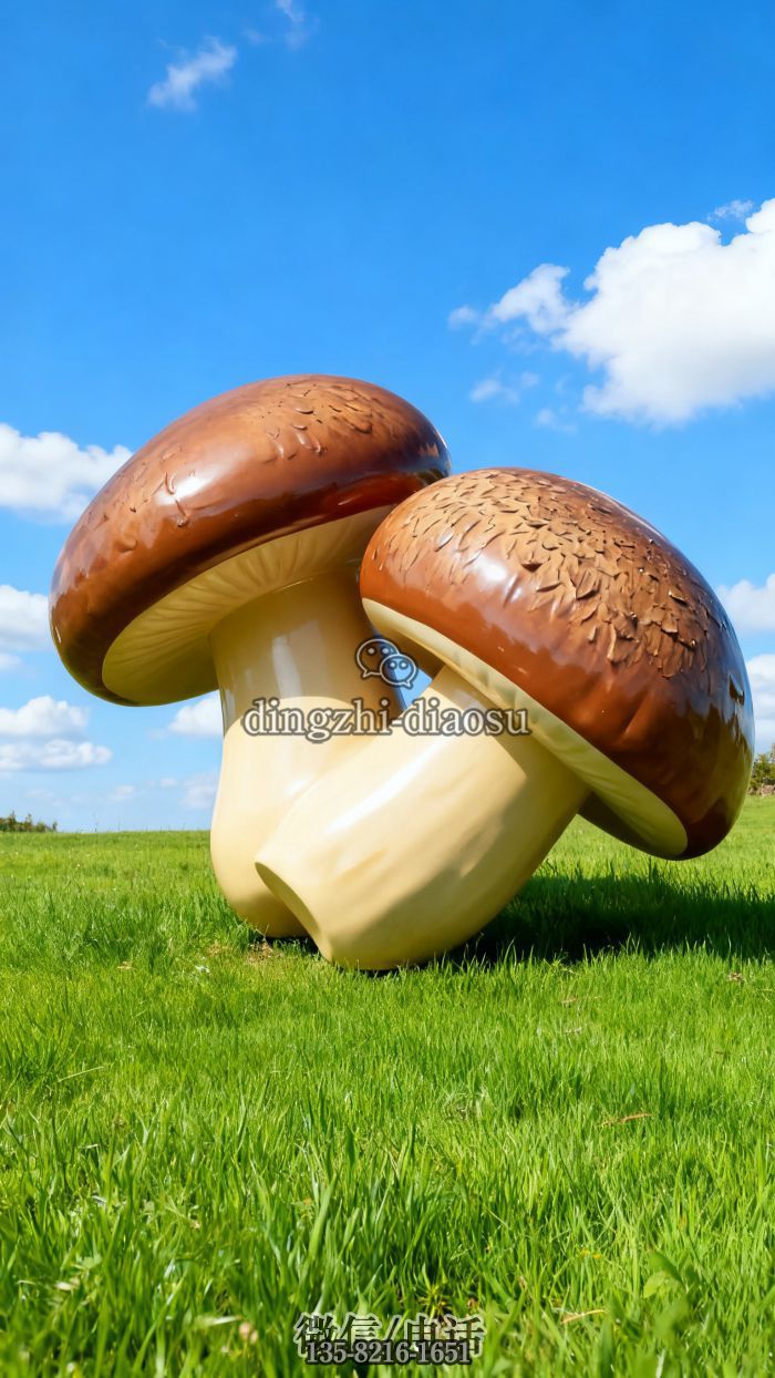 香菇雕塑 香菇雕塑