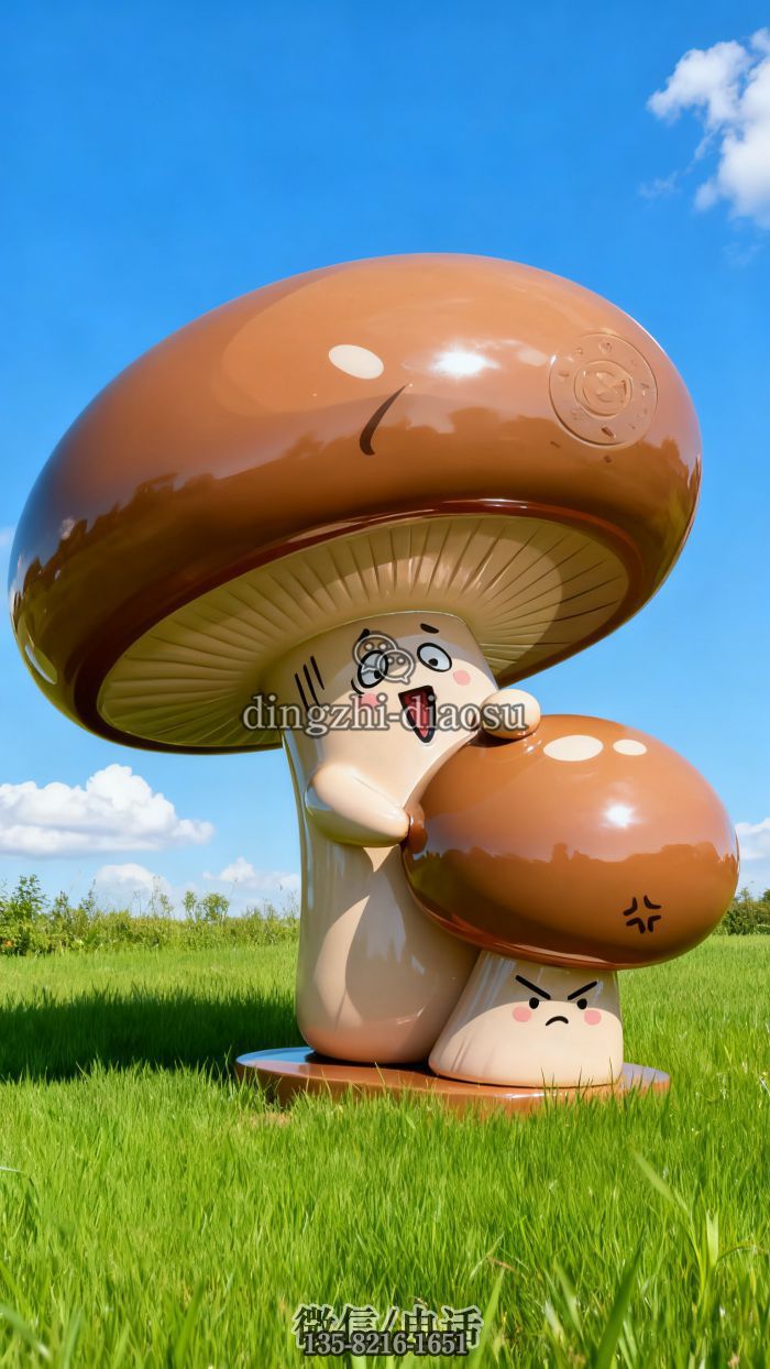 香菇雕塑 香菇雕塑