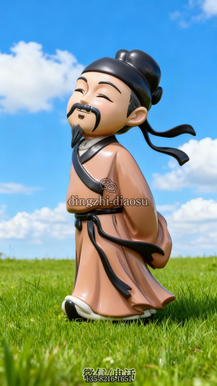 杜甫雕塑