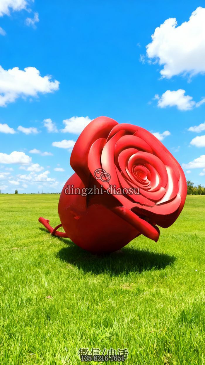 玫瑰雕塑 玫瑰雕塑