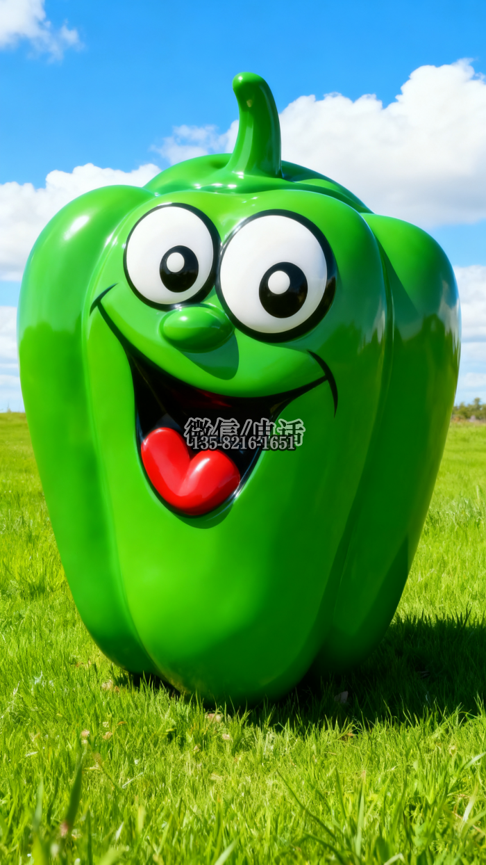 青椒雕塑實拍圖 青椒雕塑實拍圖